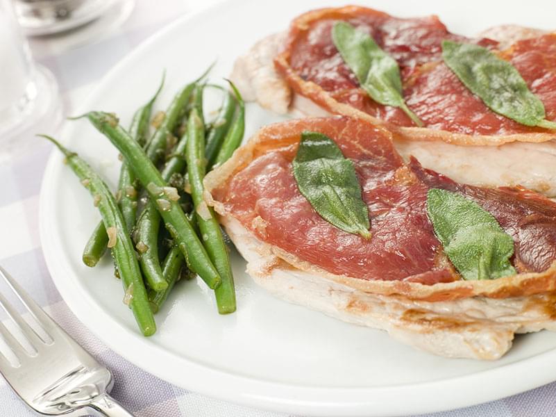 Saltimbocca di pollo