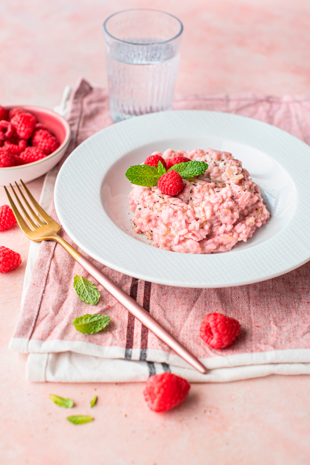 Risotto with Raspberries