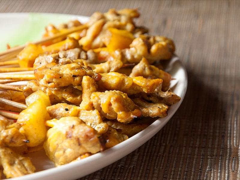 Pork and Pineapple Satay
