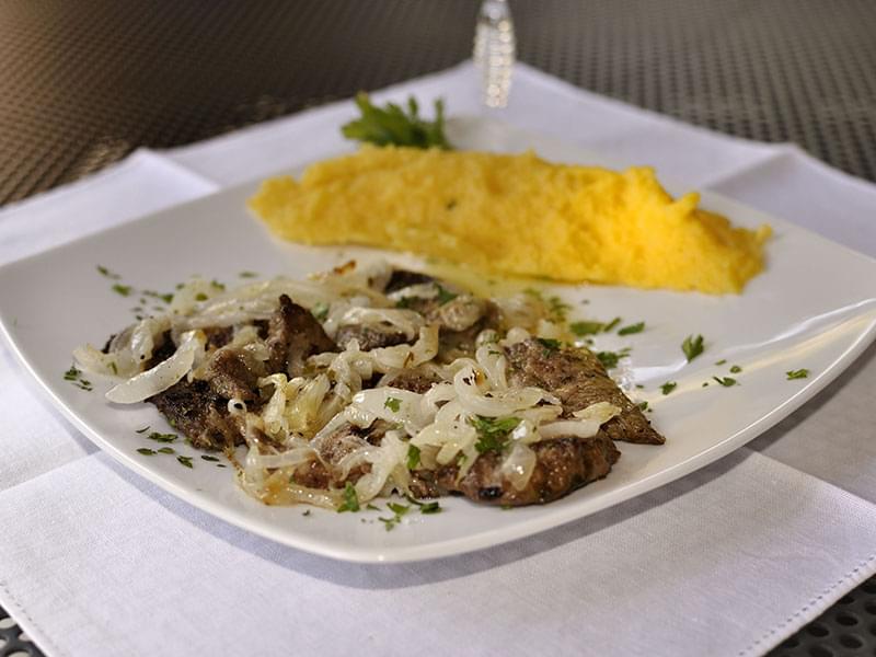 Foie de veau à la vénitienne