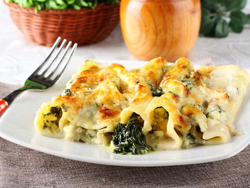 Cannelloni agli spinaci